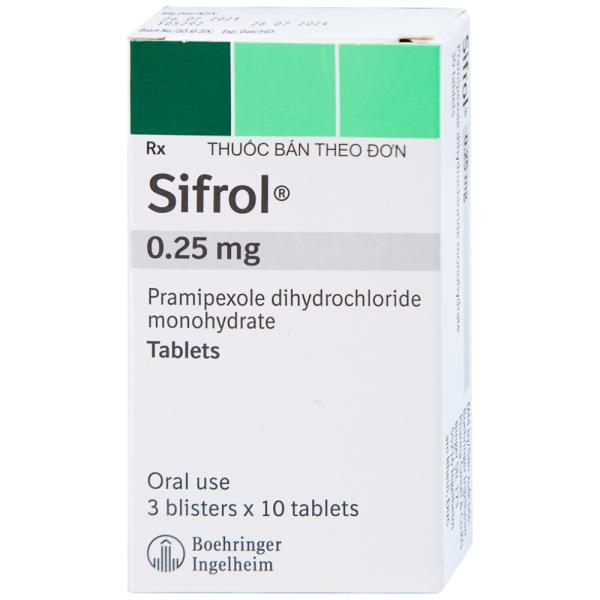 Sifrol 0,25 mg
