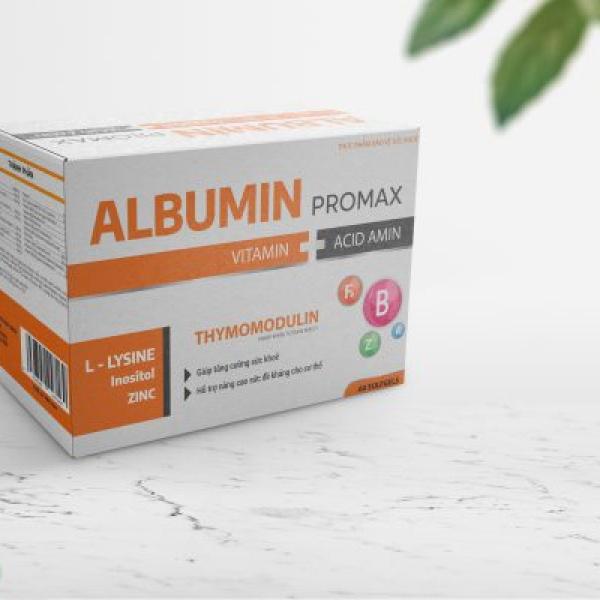 Viên uống Vitamin tổng hợp Albumin Promax bổ sung các vi dinh dưỡng cần thiết