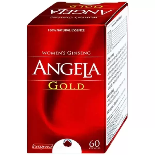 Viên uống sâm Angela Gold Ecogreen làn da căng sáng, tăng cường sinh lý nữ