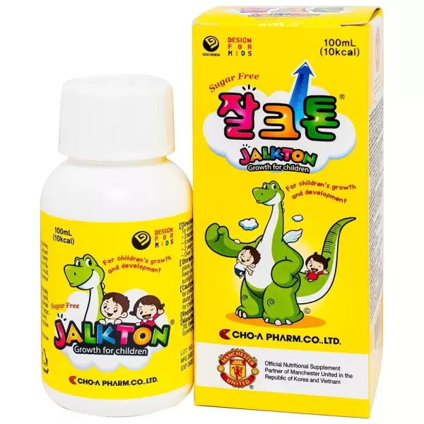 Siro Jalkton Growth For Children Cho-A cung cấp vitamin, khoáng chất, axit amin