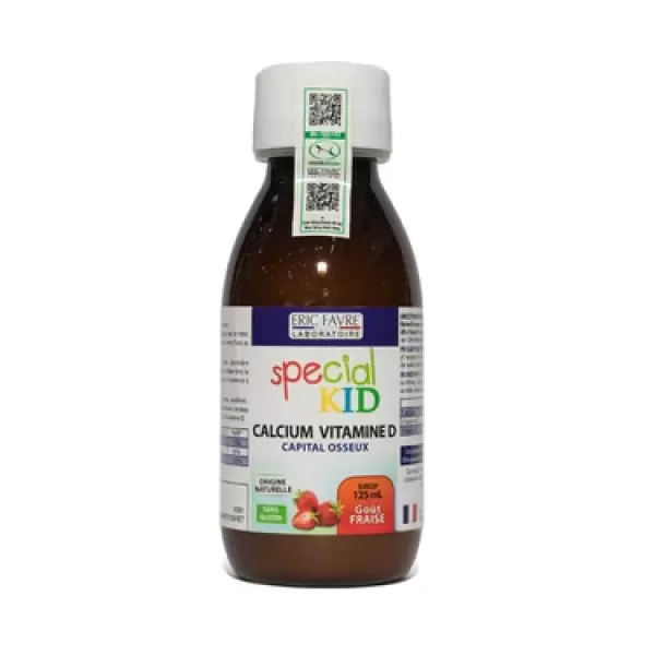 Siro Special Kid Calcium Vitamine D giúp xương, răng chắc khỏe (125ml)