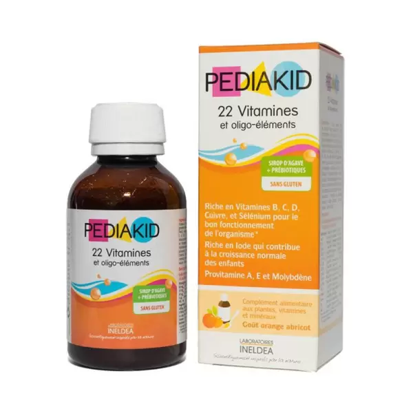 Siro Pediakid 22 Vitamines bổ sung Vitamin và khoáng chất