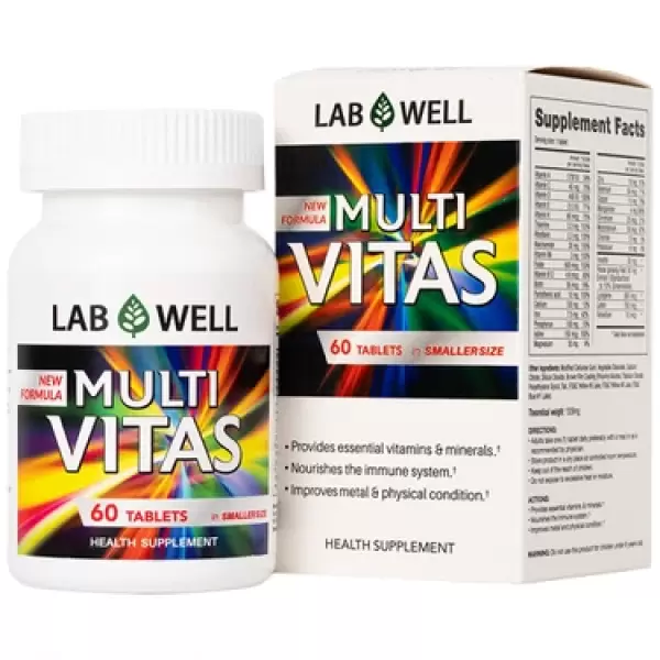 Viên nén Multi Vitas Lab Well bổ sung vitamin và khoáng chất cho cơ thể